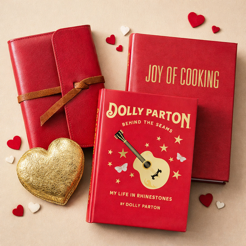 Romantic gifts in leather — Graphic Image journals and keepsakes